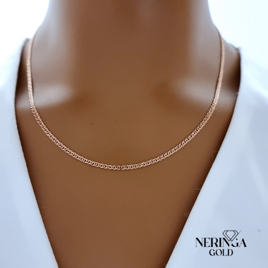 Rose gold full-bodied necklace #66893 Rose gold full-bodied necklace #66893