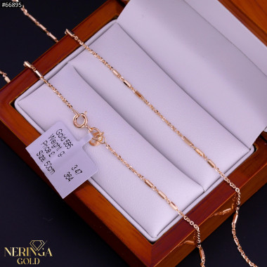 Rose gold full-bodied necklace #66895 Rose gold full-bodied necklace #66895