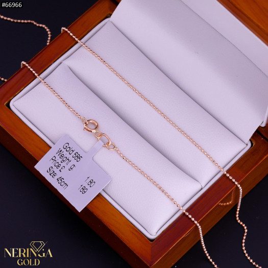 Rose gold chain #66966