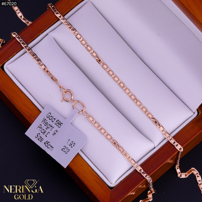 Rose gold chain #67020 Rose gold chain #67020