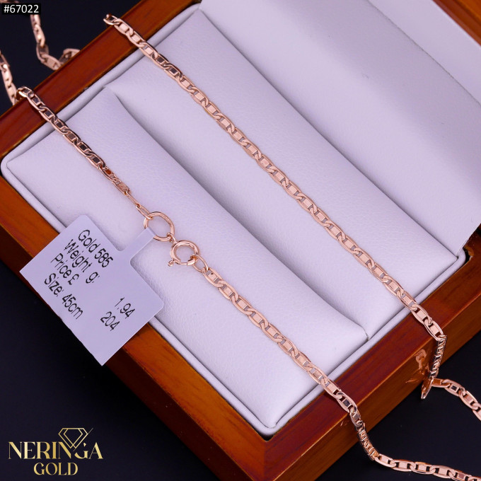 Rose gold chain #67022 Rose gold chain #67022