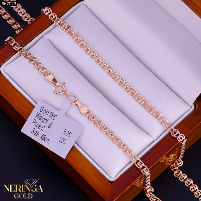 Rose gold chain #67023 Rose gold chain #67023