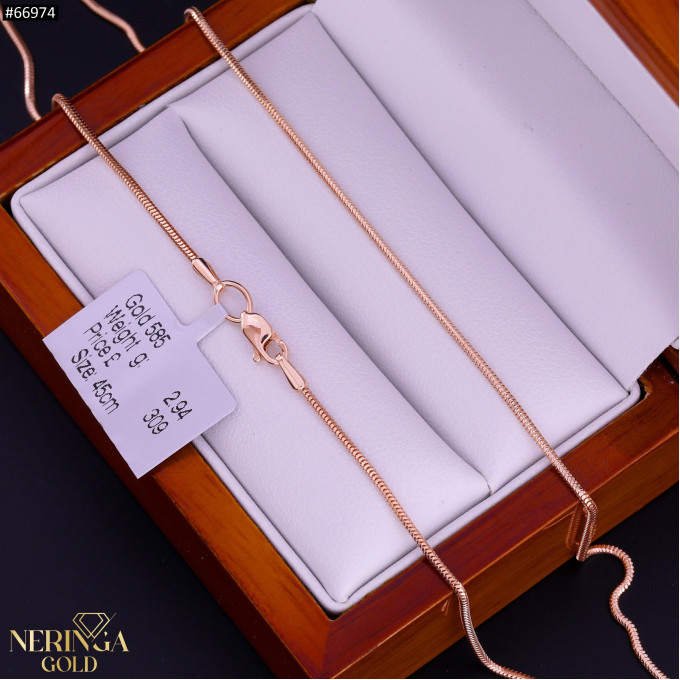Rose gold chain #66974 Rose gold chain #66974