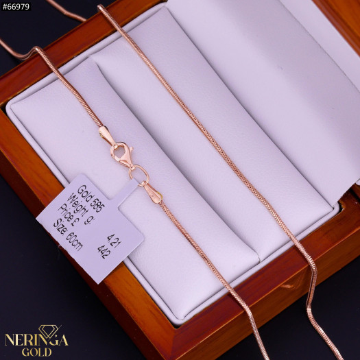 Rose gold chain #66979