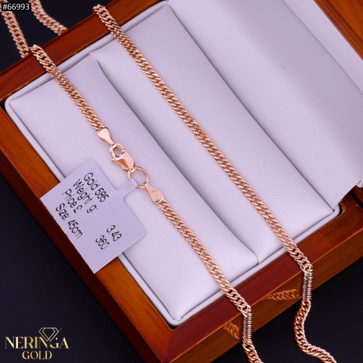 Rose gold chain #66993