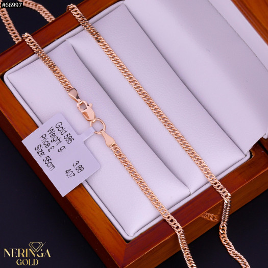 Rose gold chain #66997