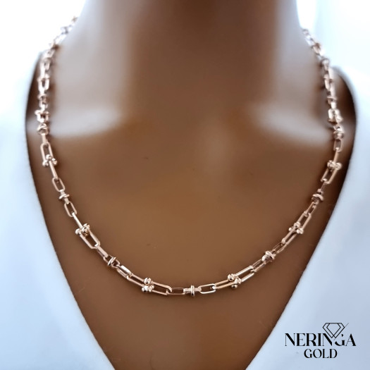 Rose gold chain #67156