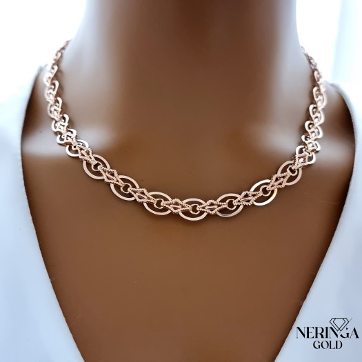Rose gold chain #67146