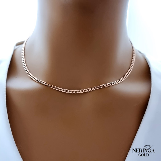 Rose gold chain #67040