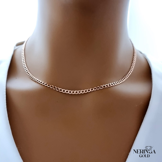 Rose gold chain #67040