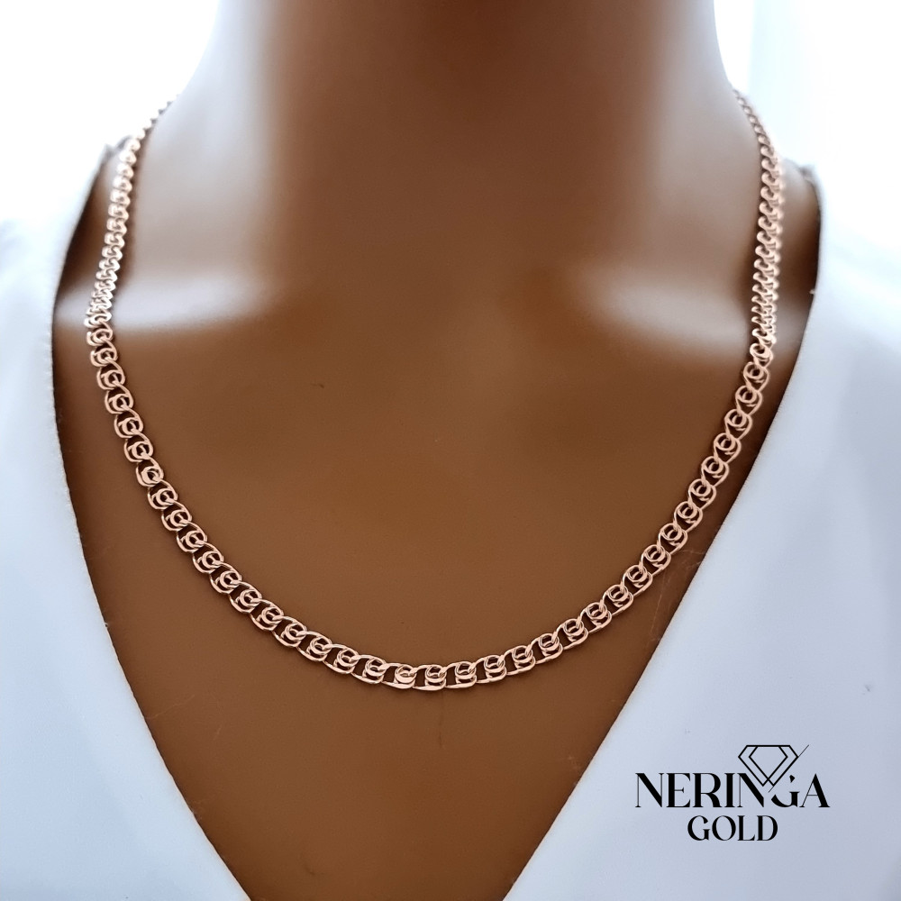 Rose gold chain #67037
