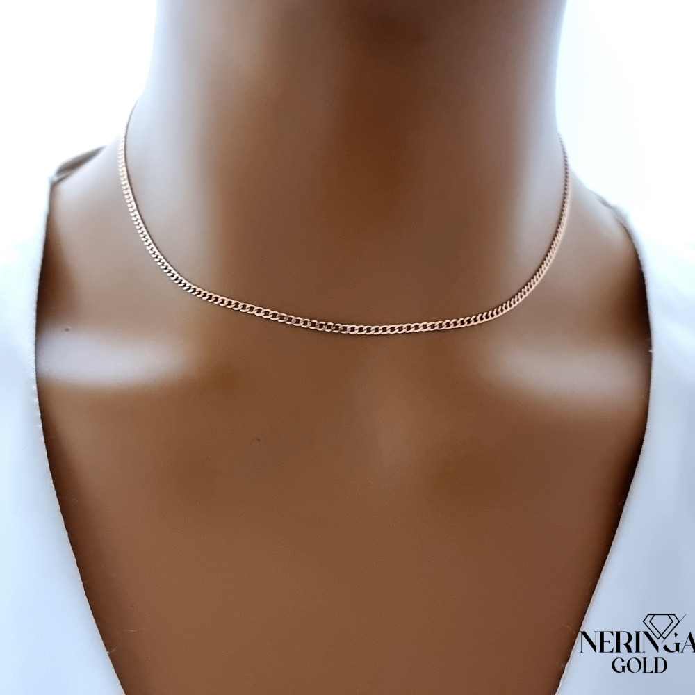 Rose gold chain #67052