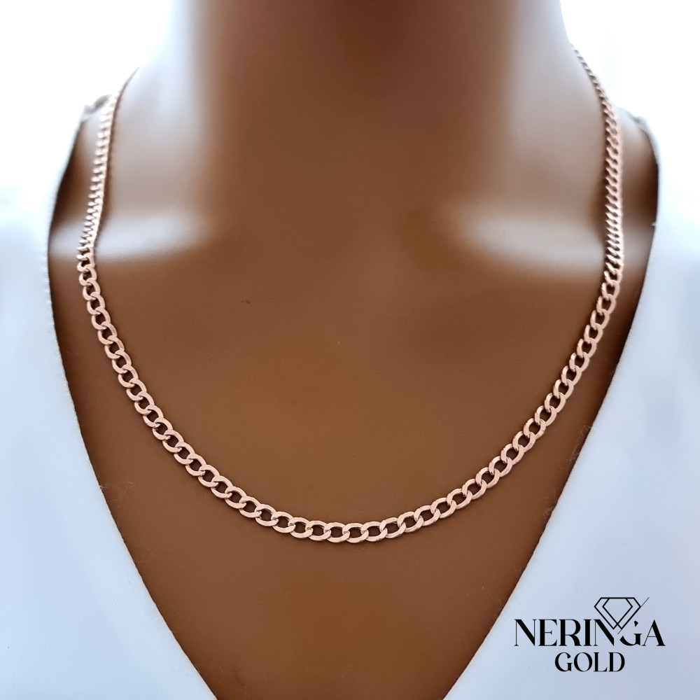 Rose gold chain #67075