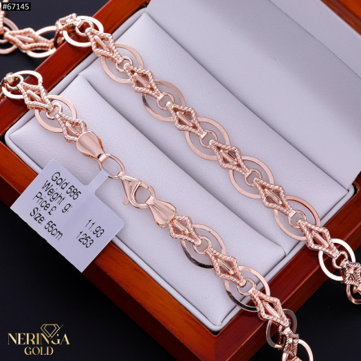 Rose gold chain #67145