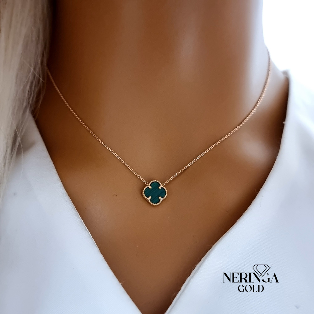 Rose gold necklace set #67314