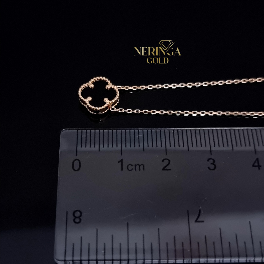 Rose gold necklace set #67312