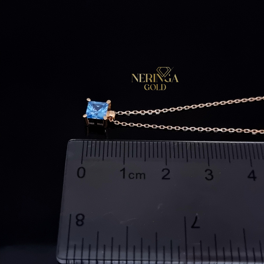 Rose gold necklace set #67283