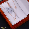 Rose gold necklace set #67274