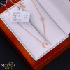 Rose gold necklace set #67275