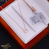 Rose gold necklace set #67290