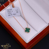 Rose gold necklace set #67313