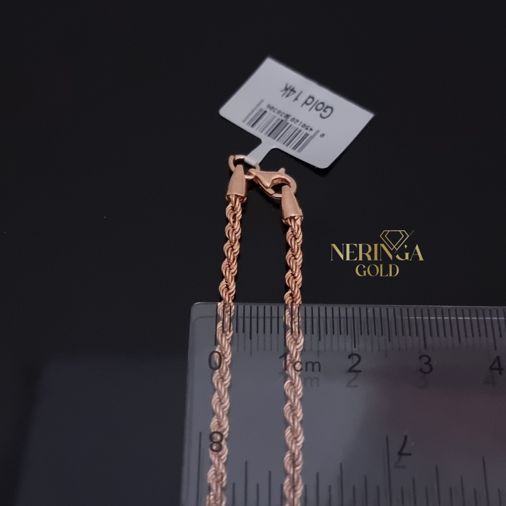 Rose gold chain #68157