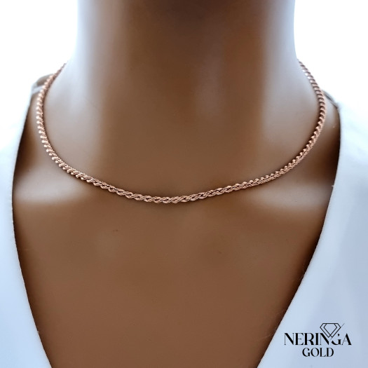 Rose gold chain #68160
