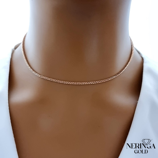 Rose gold chain #68132