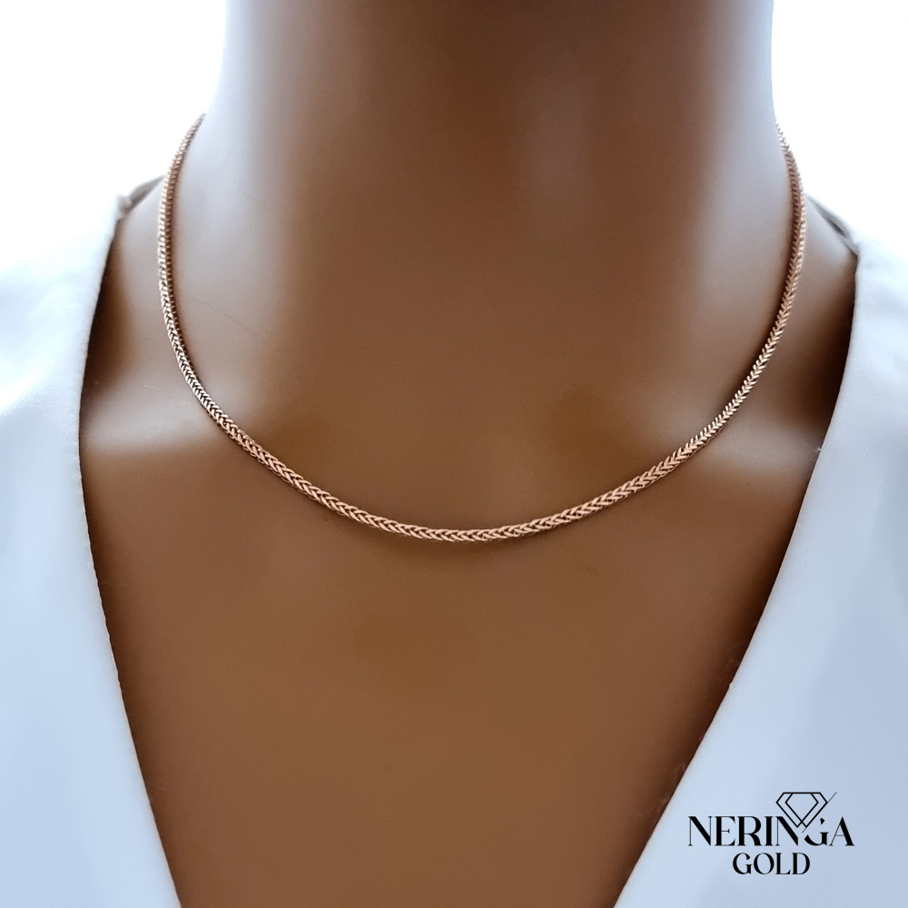 Rose gold chain #68129