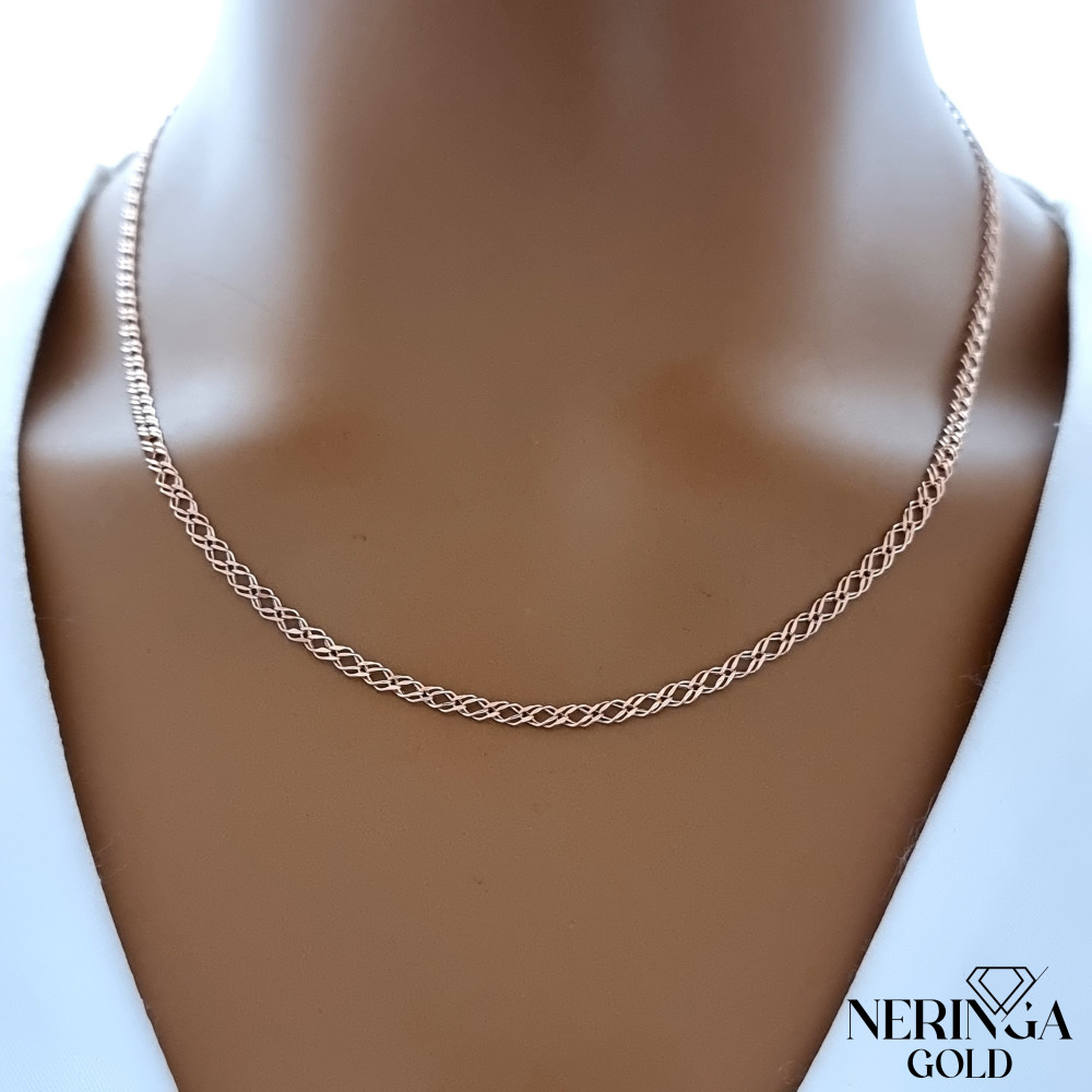 Rose gold chain #68146