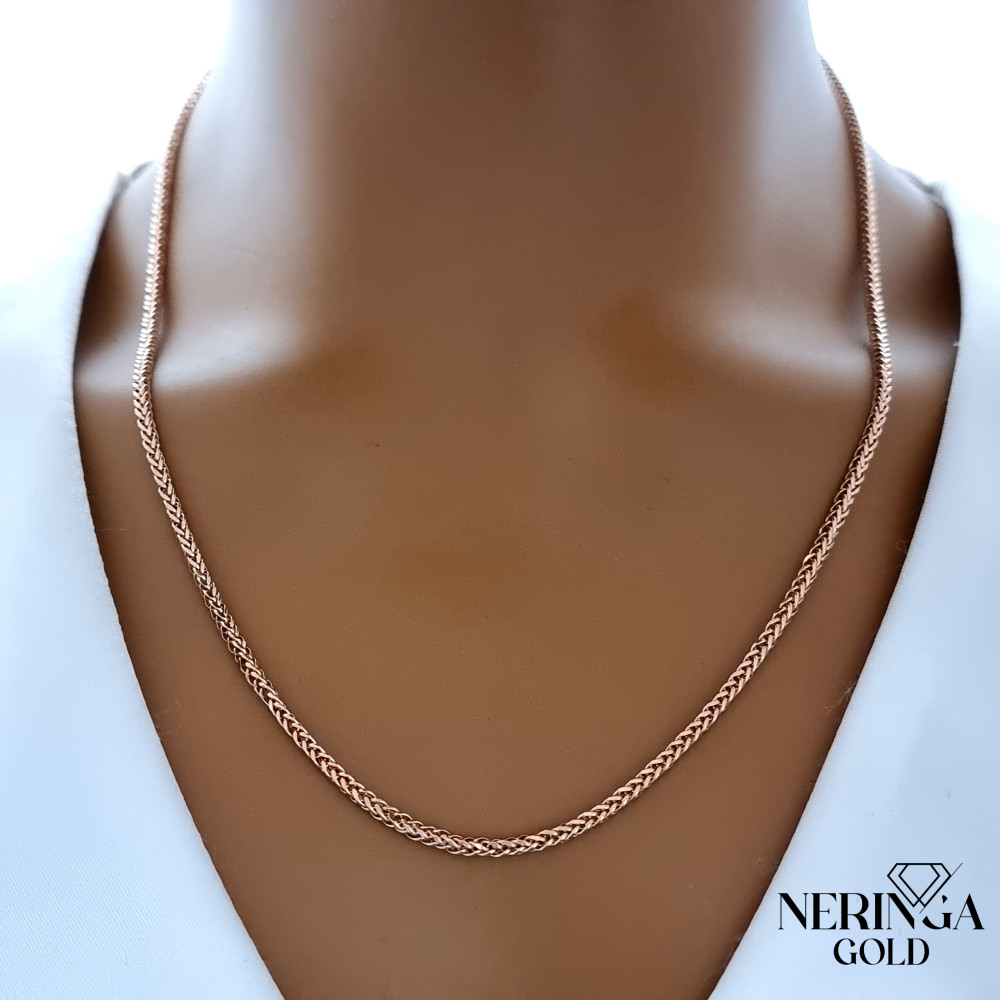Rose gold chain #68168