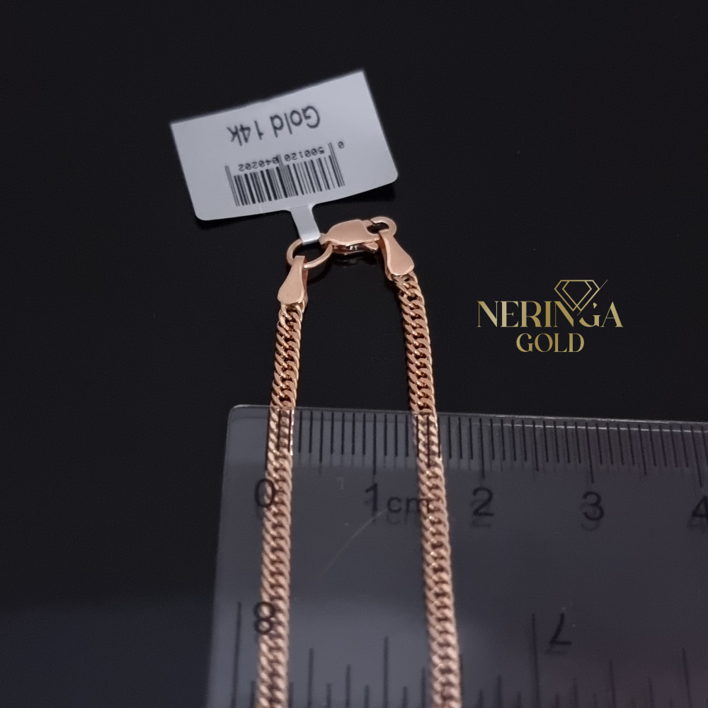 Rose gold chain #68116