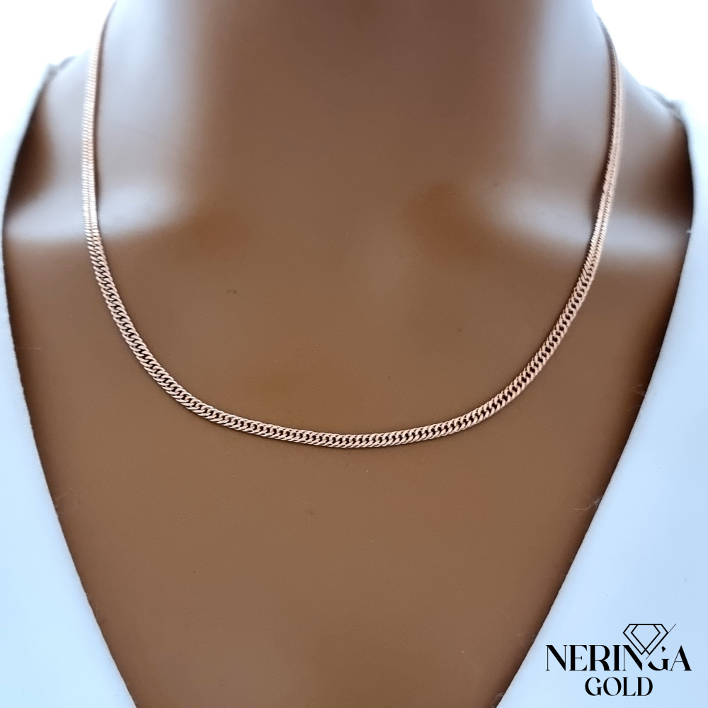 Rose gold chain #68116