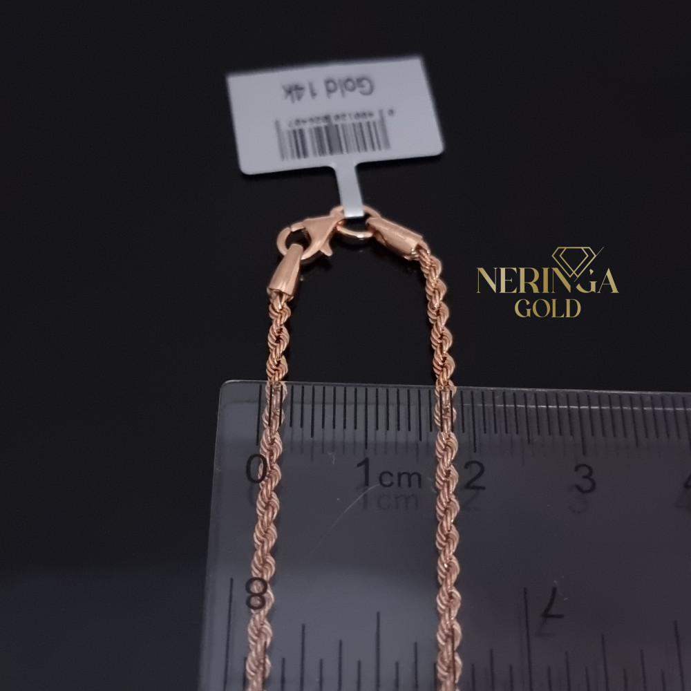 Rose gold chain #68118