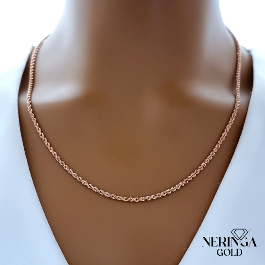 Rose gold chain #68119