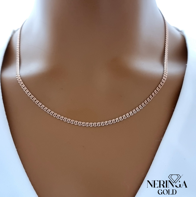 Rose gold chain #68107
