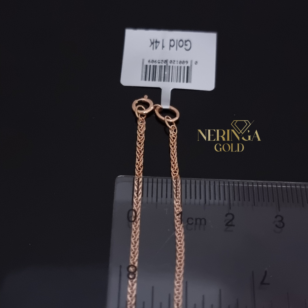 Rose gold chain #68173