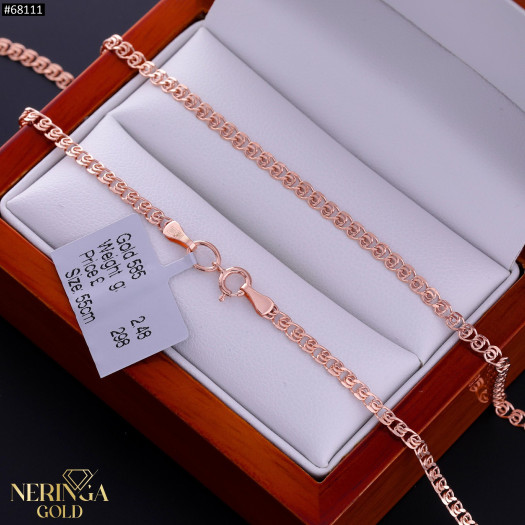 Rose gold chain #68111