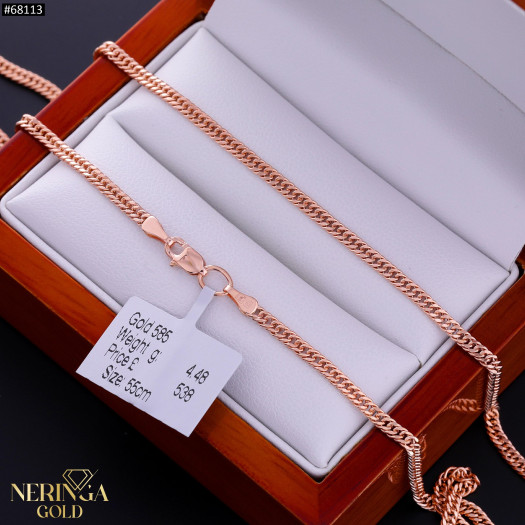 Rose gold chain #68113