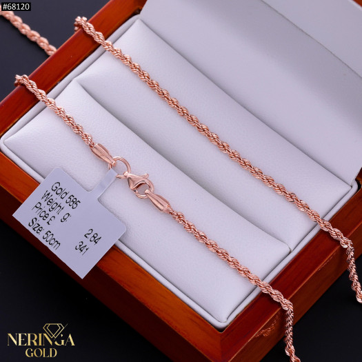 Rose gold chain #68120