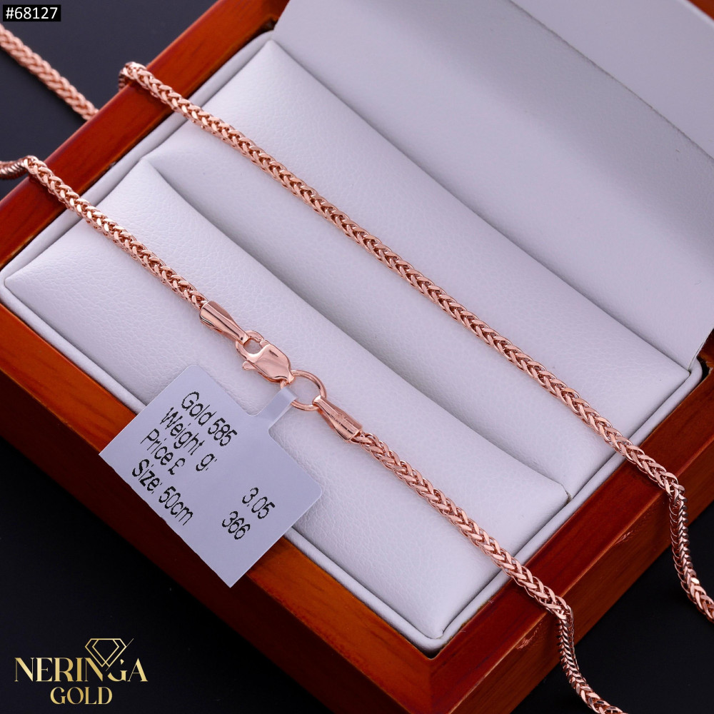 Rose gold chain #68127