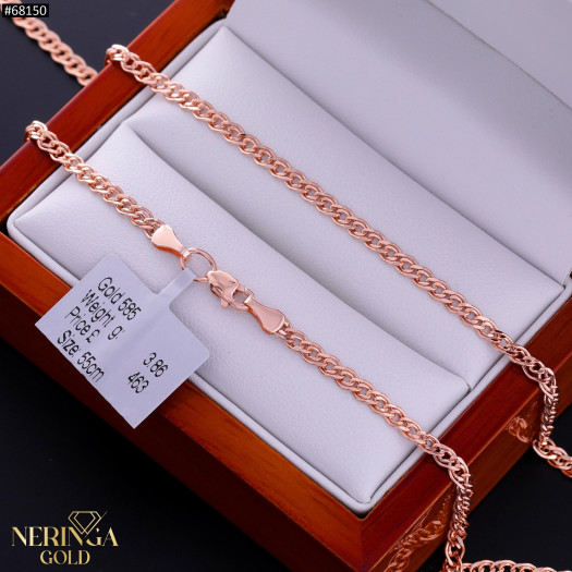 Rose gold chain #68150