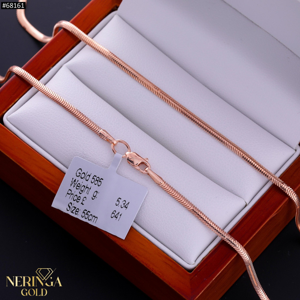 Rose gold chain #68161