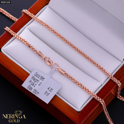 Rose gold chain #68168