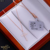 Rose gold necklace set #68372
