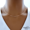 Rose gold full-bodied necklace #68427