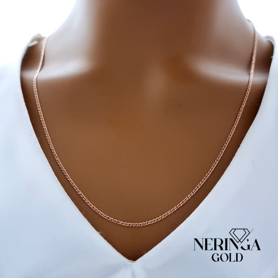 Rose gold full-bodied necklace #68430