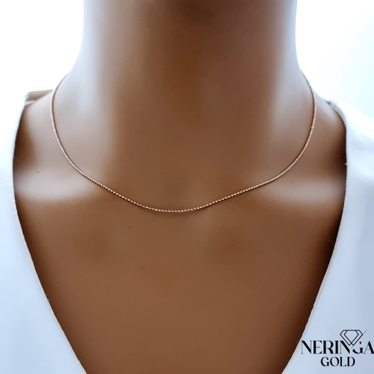 Rose gold chain #68433