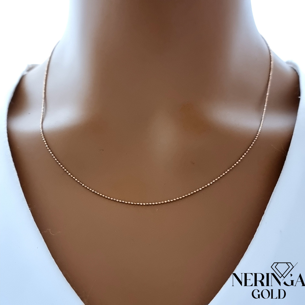 Rose gold chain #68436