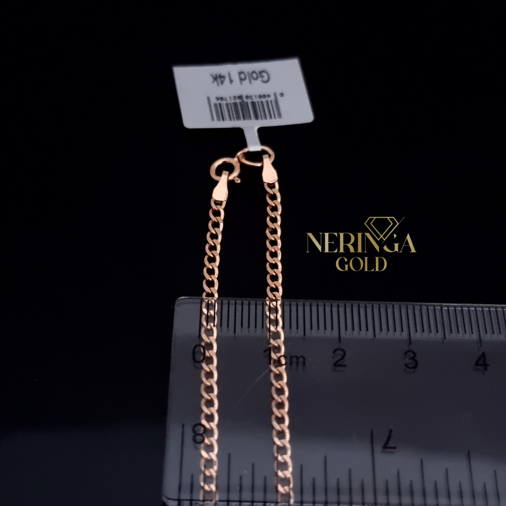 Rose gold chain #68568
